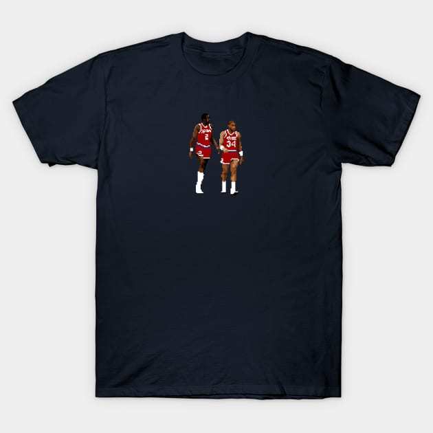 Moses Barkley Pixel T-Shirt by qiangdade